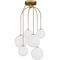 Quoizel Semi-Flush Mount Pendant 6 Lights Aged Brass QSF6198AB - alternate 4